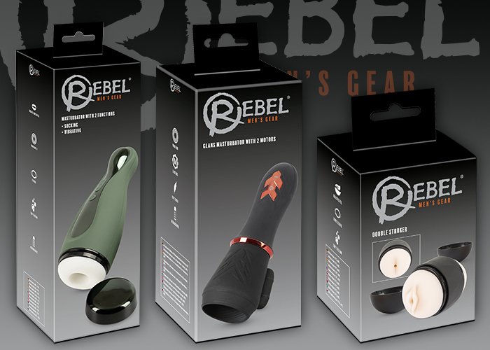 New masturbators from REBEL