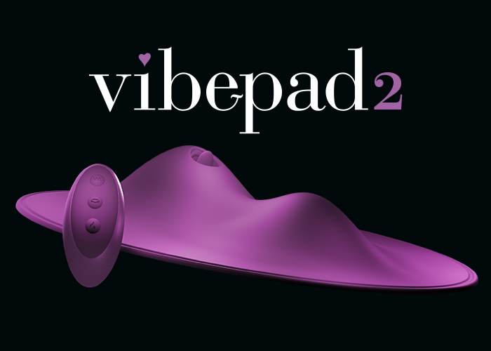 “vibepad 2” for even more stimulating, hands-free pleasure