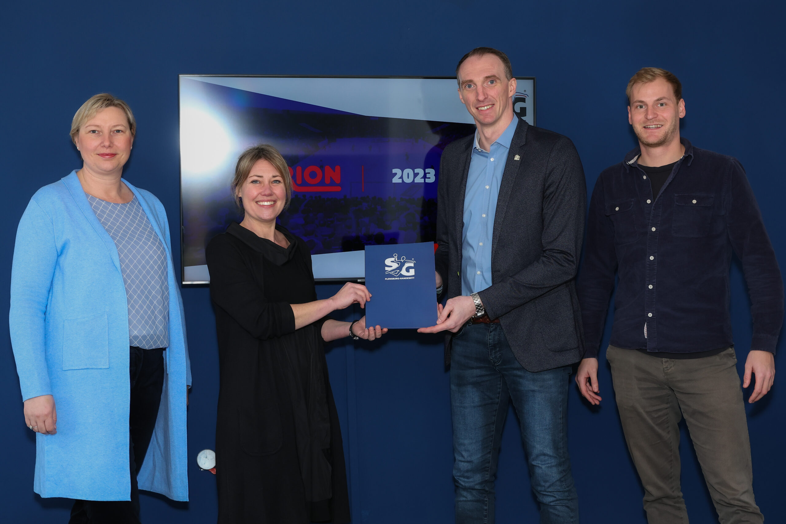 ORION remains loyal to the SG Flensburg-Handewitt