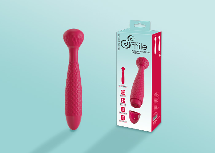 Powerful vibrations & pulsating thumping sensations from Sweet Smile