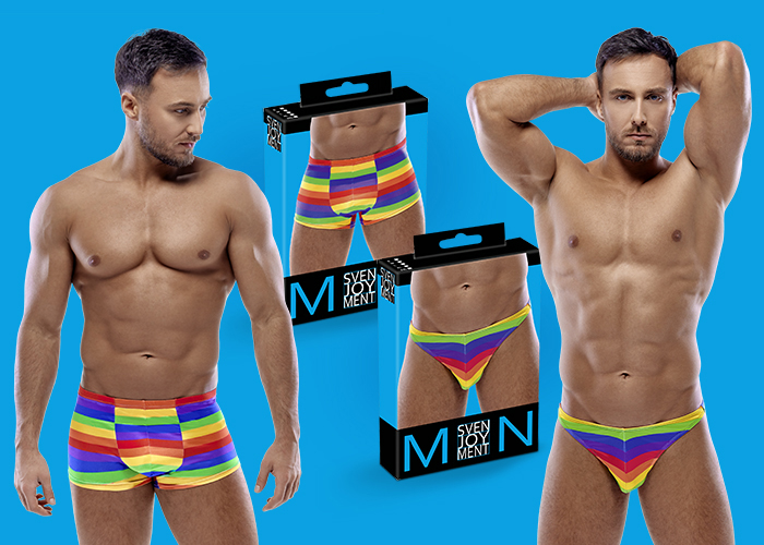 Extravagant Fashion for Men: Rainbow Styles from Svenjoyment