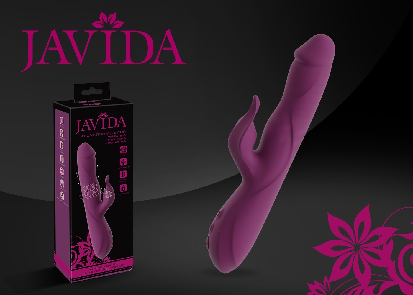 Der raffinierte Dreifach-Stimulator von JAVIDA