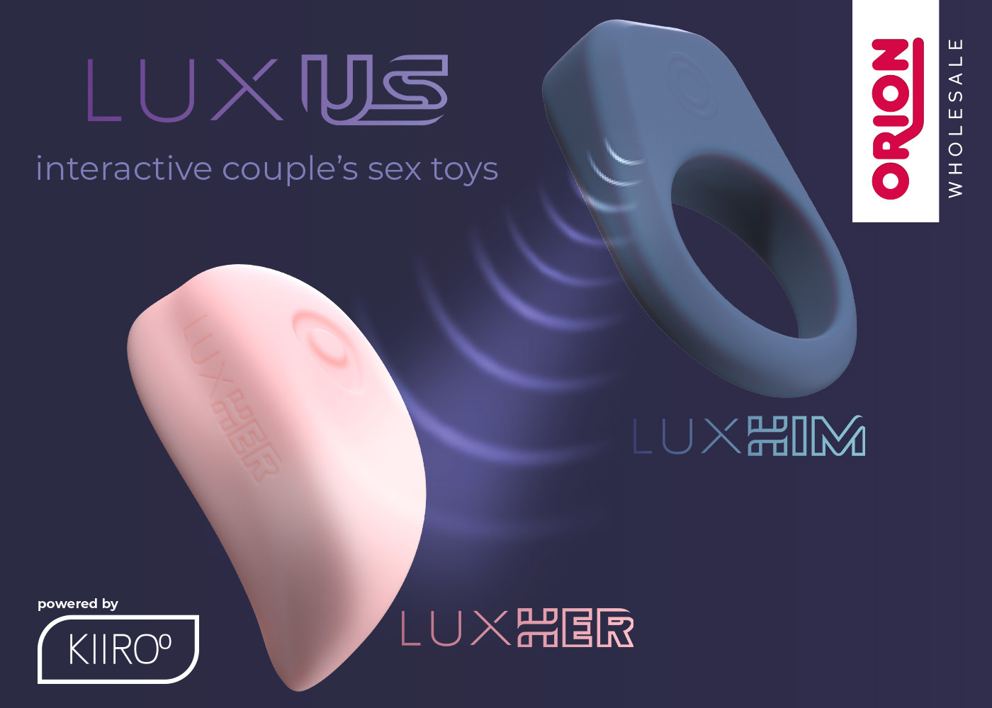 Hightech-Paartoy Luxus von Kiiroo jetzt beim ORION Wholesale