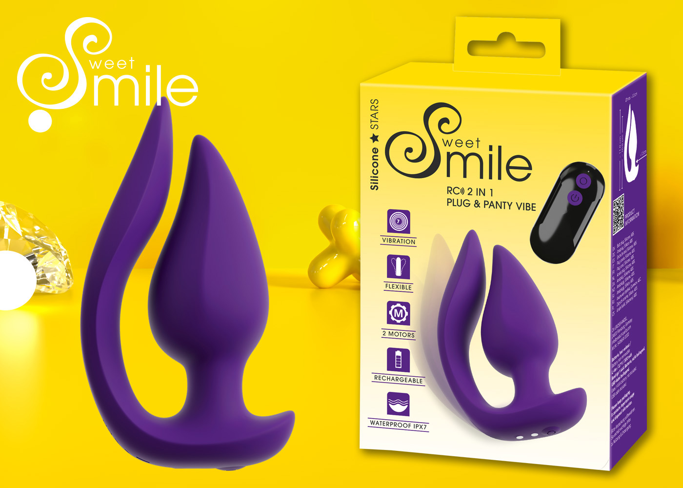 Der diskrete Doppelspaß von Sweet Smile für maximale Höhepunkte to-go