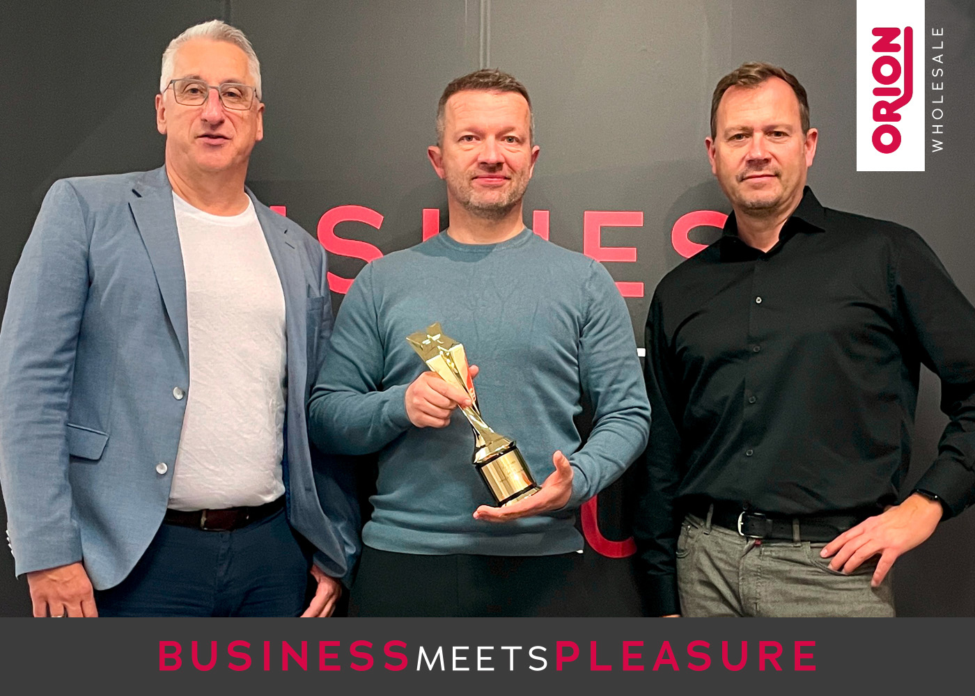 ORION Wholesale gewinnt XMA Europa Award 2025